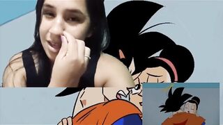 Goku le da una buena follada a su mejor amiga