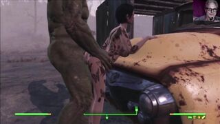Big Ass Tatooed MILF Morning Fucked By Friendly Mutant: Fallout 4 AAF Mod Sex Animation Video Game
