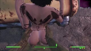 Big Ass Tatooed MILF Morning Fucked By Friendly Mutant: Fallout 4 AAF Mod Sex Animation Video Game