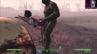 Big Ass Tatooed MILF Morning Fucked By Friendly Mutant: Fallout 4 AAF Mod Sex Animation Video Game