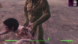 Big Ass Tatooed MILF Morning Fucked By Friendly Mutant: Fallout 4 AAF Mod Sex Animation Video Game