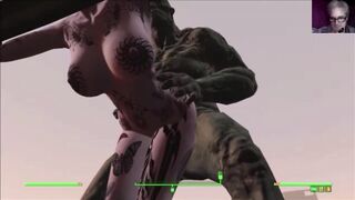 Big Ass Tatooed MILF Morning Fucked By Friendly Mutant: Fallout 4 AAF Mod Sex Animation Video Game