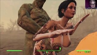 Big Ass Tatooed MILF Morning Fucked By Friendly Mutant: Fallout 4 AAF Mod Sex Animation Video Game