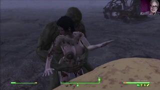 Big Ass Tatooed MILF Morning Fucked By Friendly Mutant: Fallout 4 AAF Mod Sex Animation Video Game