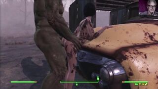 Big Ass Tatooed MILF Morning Fucked By Friendly Mutant: Fallout 4 AAF Mod Sex Animation Video Game