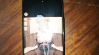 Temari Ready to get on top Perfect Boobs Hairy Pussy Jizz Tribute