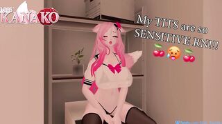 I ride a washing machine, while you watch and STROKE your BIG COCK to my SEXY CAT GIRL BODY!!!!