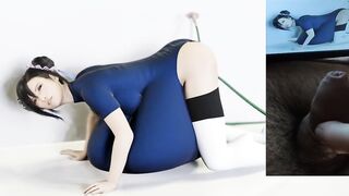 Chun Li Belly Inflation Animation