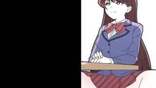 KOMI SAN ANAL FUCKING WITH DILDO IN CLASSROOM | EXCLUSIVE KOMI SAN HENTAI ANIMATION 60FPS
