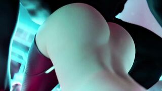 Kiriko ( Overwatch ) - 3D / SFM / HENTAI Compilation