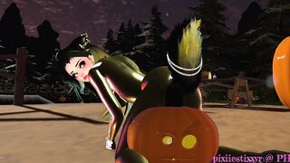 Pretty PussyCat Sucks & Fucks in a Pumpkin Patch! | VR EGIRL HALLOWEEN EPISODE | ASMR | LATEX