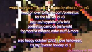 Pretty PussyCat Sucks & Fucks in a Pumpkin Patch! | VR EGIRL HALLOWEEN EPISODE | ASMR | LATEX