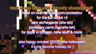 Pretty PussyCat Sucks & Fucks in a Pumpkin Patch! | VR EGIRL HALLOWEEN EPISODE | ASMR | LATEX