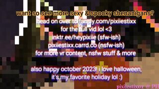 Pretty PussyCat Sucks & Fucks in a Pumpkin Patch! | VR EGIRL HALLOWEEN EPISODE | ASMR | LATEX