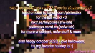 Pretty PussyCat Sucks & Fucks in a Pumpkin Patch! | VR EGIRL HALLOWEEN EPISODE | ASMR | LATEX