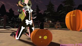 Pretty PussyCat Sucks & Fucks in a Pumpkin Patch! | VR EGIRL HALLOWEEN EPISODE | ASMR | LATEX