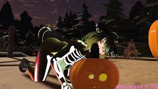 Pretty PussyCat Sucks & Fucks in a Pumpkin Patch! | VR EGIRL HALLOWEEN EPISODE | ASMR | LATEX