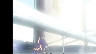 Hentai anime Sex on roof