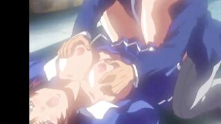 Hentai anime Sex on roof