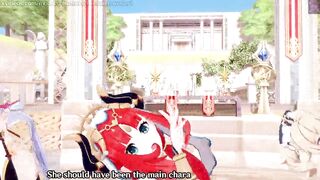 Genshin Impact: 【MMD】EVERGLOW - Adios REMAKE (Nilou, Ayaka, Barbara)