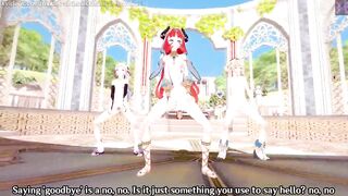 Genshin Impact: 【MMD】EVERGLOW - Adios REMAKE (Nilou, Ayaka, Barbara)