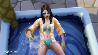 Hot Day - ZoePatel - The Sims 4