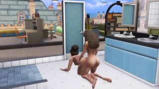 Quickly in College Shower Room