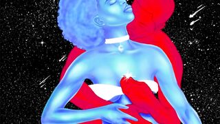 The Most Beautiful Sensual Couple Artwork: Cosmic Embrace (Art 1)