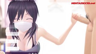 LIVE HENTAI Blowjob Animation