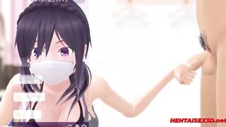 LIVE HENTAI Blowjob Animation