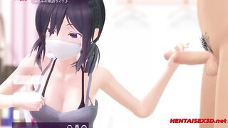 LIVE HENTAI Blowjob Animation