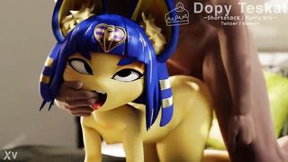 Ankha dando para o negão