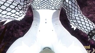 POV sucking thicc foxy femboys knotted cock