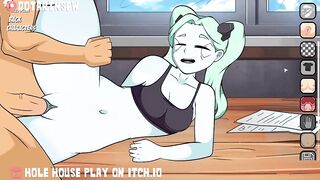Rebecca Cyberpunk Rule 34 Hentai Creampie Thick Thighs Moaning Orgasm - Hole House