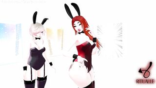 CherryErosXoXo VR & Blonde Bunny Girl WillowWispy Tease Event Trailer for upcoming FREE video!