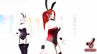 CherryErosXoXo VR & Blonde Bunny Girl WillowWispy Tease Event Trailer for upcoming FREE video!