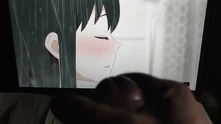 Masturbation on Yor Forger Hentai, cumming on my face