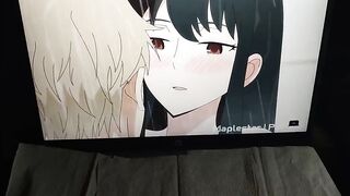 Masturbation on Yor Forger Hentai, cumming on my face