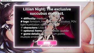 [Bonus DLC Trailer] The Exclusive Succubus Contract - Fully Voiced [Femdom] [Edging]