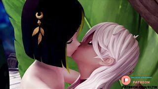 Hentai Genshin Impact Cute Trap Story ????| Genshin Trap Hentai Animated 4K 60 FPS