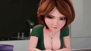 Big Hero 6: Milf Aunt Cass Hamanda First Time Anal