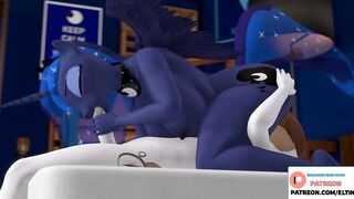 Amazing Furry Princess Luna Sweet Fucking And Getting Creampie???? | Best Furry Hentai My Little Pony