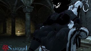 Petite Catgirl Gets Nabbed and Fucked by 3 Thick Monsters
