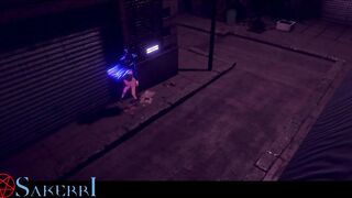 Petite Catgirl Gets Nabbed and Fucked by 3 Thick Monsters