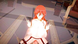 Futanari Himeko - Ibuki Dance Sex (Honkai Star Rail)