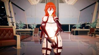 Futanari Himeko - Ibuki Dance Sex (Honkai Star Rail)