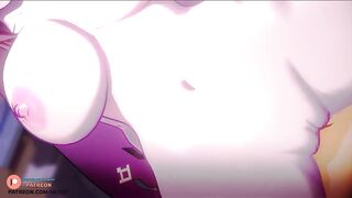 ROSARIA DICK RIDING AND GETTING CREAMPIE - GENSHIN IMPACT HENTAI 3D ANIMATED 4K 60FPS