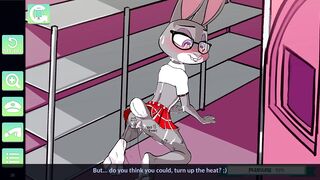 Judy Hopps is Schoolgirl rides big cock