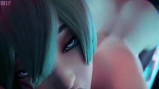 Overwatch porn Kiriko I had to make up for losing Matchmaking Rule34 3D animation