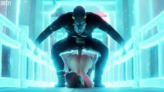 Overwatch porn Kiriko I had to make up for losing Matchmaking Rule34 3D animation